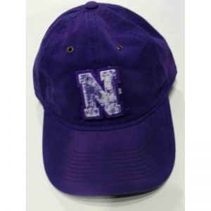 Vintage Unconstructed Purple Cotton Hat 