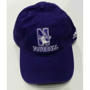 Youth Unconstructed Purple Football Hat