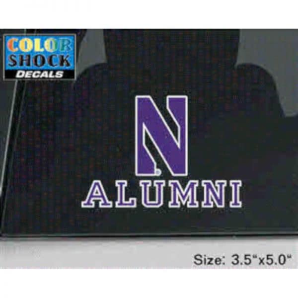 Northwestern Alumni Design Outside Application Decal