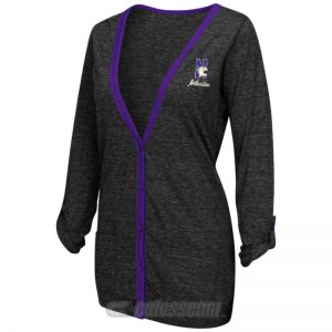 Northwestern Wildcats Colosseum Women's Vibe Cardigan
