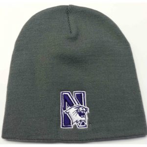 Northwestern Wildcats Adult Knit Cap with Pom