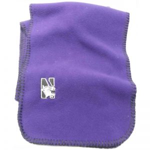 Northwestern Wildcats Adult Polarfleece Scarf