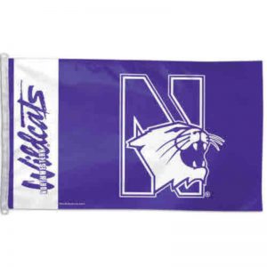 Northwestern Wildcats Flag 3'X5'