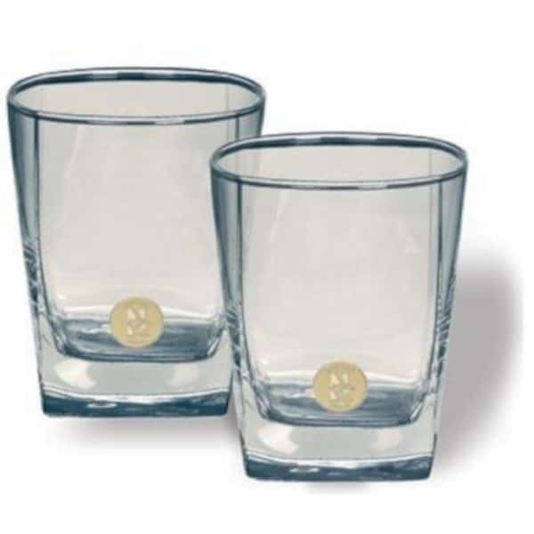 Northwestern Wildcats Mascot Design Gold Medallion Sterling Glasses