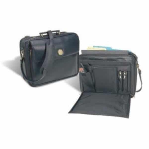 Northwestern Wildcats Mascot Design Gold Medallion Computer/Overnight Bag