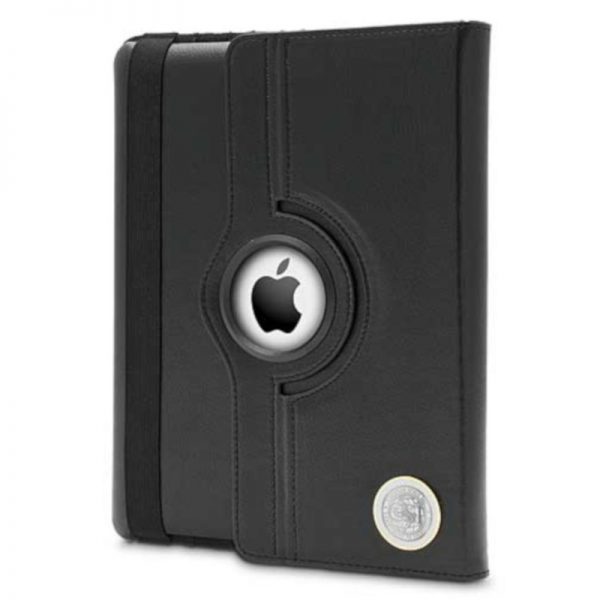 Northwestern Wildcats Mascot Design Silver Medallion iPad 2 & 3 Case