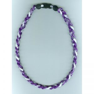Northwestern Wildcats Titanium Ionic Sports Purple Necklace