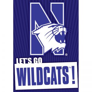 Northwestern Wildcats Musical Card
