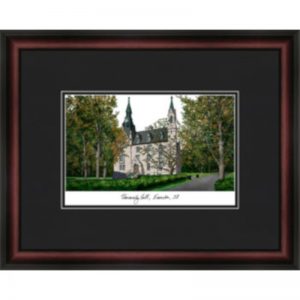 Northwestern University Academic Framed Lithograph   