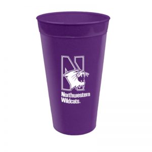 Northwestern University Wildcats 30 OZ Plastic Whopper Tumbler