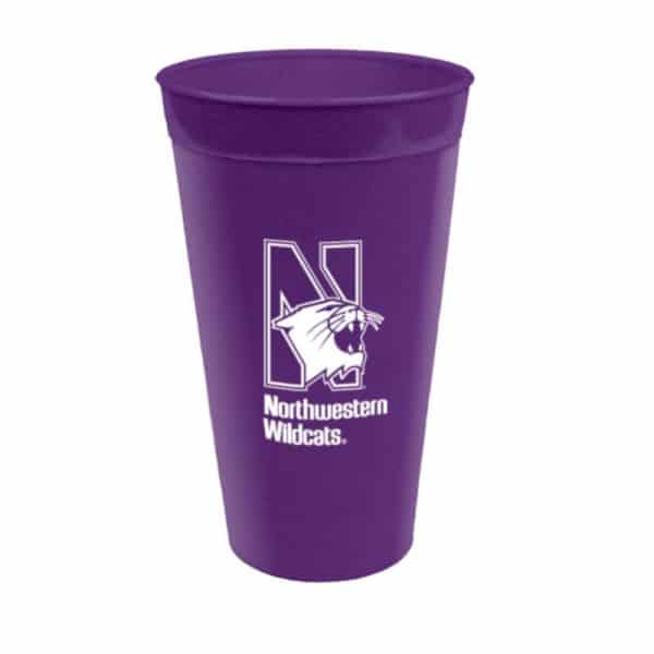 Northwestern University Wildcats 30 OZ Plastic Whopper Tumbler