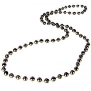 Black Beads Necklace