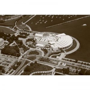 Chicago Postcard: Looking Northwest of the Lakefront and Museum CPC0071