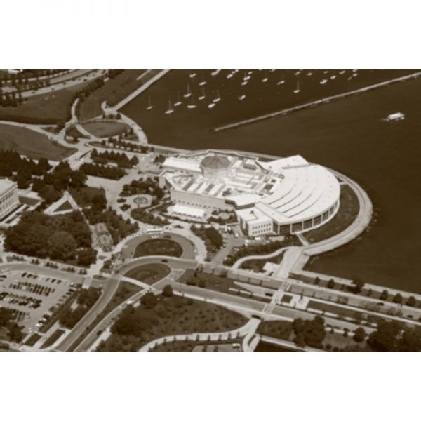 Chicago Postcard: Looking Northwest of the Lakefront and Museum CPC0071