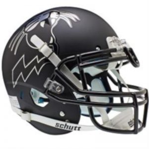 Northwestern Wildcats Alternate Black Schutt XP Full Size Authentic Helmet