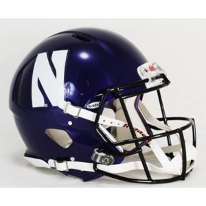 Northwestern Wildcats Full Size Authentic Speed Helmet