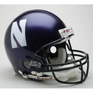 Northwestern Wildcats Riddell Full Size Authentic Helmet
