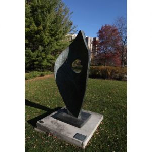 Northwestern Wildcats Postcard The Sculpture Garden of Northwestern University's Mary & Leigh Block Museum of Art NU0029