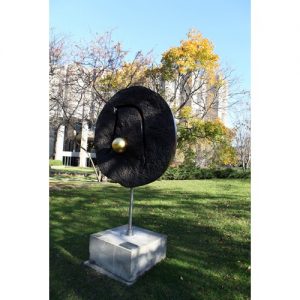 Northwestern Wildcats Postcard The Sculpture Garden of Northwestern University's Mary & Leigh Block Museum of Art NU0032