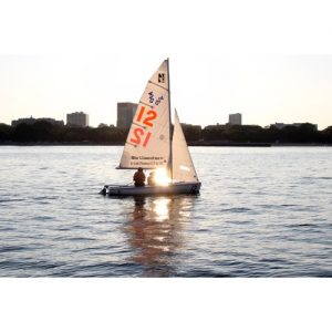 Northwestern Wildcats Postcard Northwestern University Sailing Team NU0038