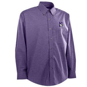 Northwestern University Wildcats Antigua Men's Dress Shirt Esteem