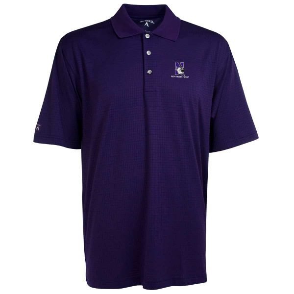 Northwestern Widcats Antigua Men's Polo Shirt   Phoenix 100203