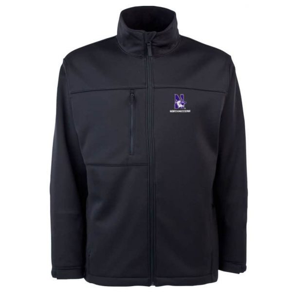 Northwestern Widcats Antigua Men's Black Jacket  Traverse  100388