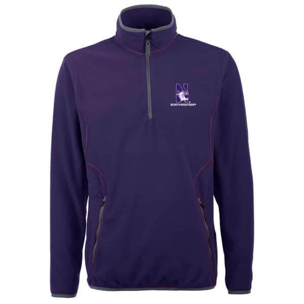 Northwestern Widcats Antigua Men's Purple Jacket  Ice Pullover 100604