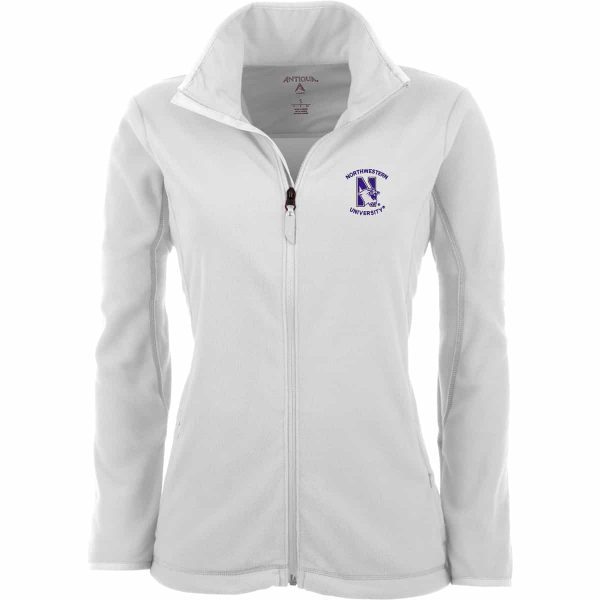 Northwestern Widcats Antigua  Women's White Jacket     Ice Jacket 100607