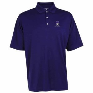 Northwestern Widcats Antigua  Men's Purple Polo Shirt    Exceed 100208