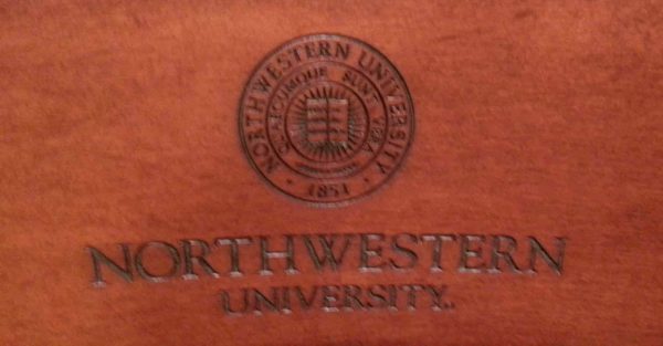 Northwestern Widcats Boston Rocker