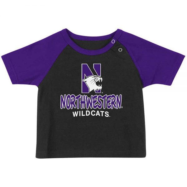 Northwestern Wildcats Colosseum Infant Titan Short Sleeve Tee