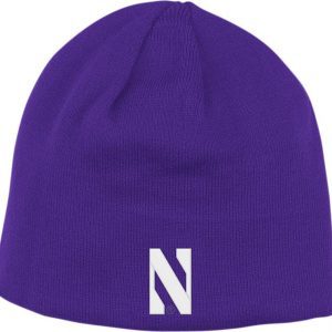Northwestern Wildcats Adult Knit Cap with Pom
