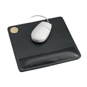 Northwestern Wildcats Mascot Design Gold Medallion Mouse Pad