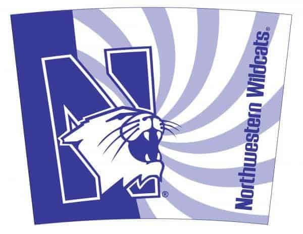 Northwestern Wildcats 20 oz. Thermal Sport Water Bottle