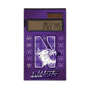 Northwestern Wildcats Desktop Calculator
