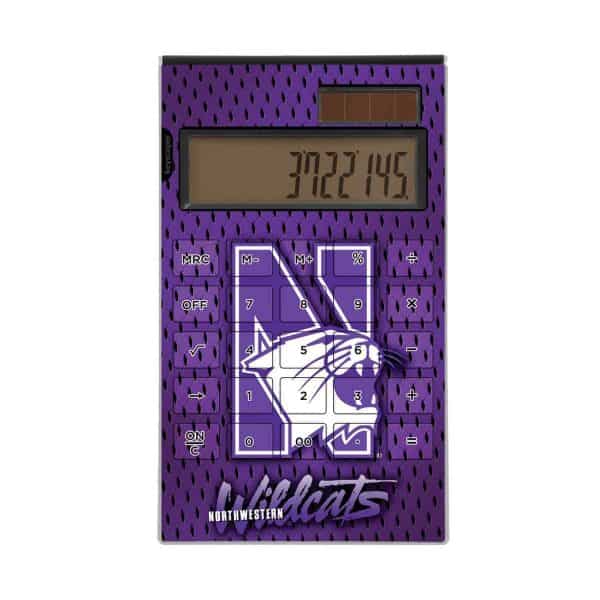 Northwestern Wildcats Desktop Calculator