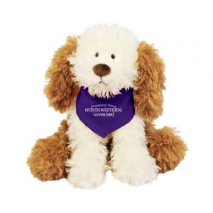 Northwestern Wildcats Crackers Wearing Purple "Somebody From Northwestern Loves Me" Bandana 