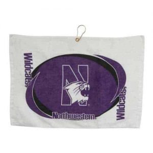 Northwestern Wildcats Printed Golf/Face Towel