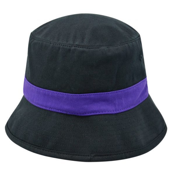 Northwestern Wildcats Black Floppy/Bucket Hat with N-Cat Design