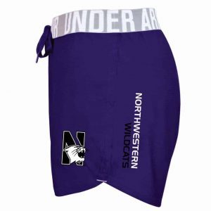 Northwestern University Wildcats Under Armour Ladies Purple Play Up Short