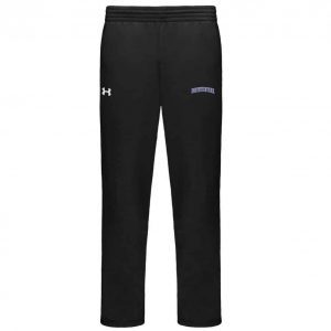 Northwestern University Wildcats Under Armour Fleece Pant with Printed Arched Northwestern Design