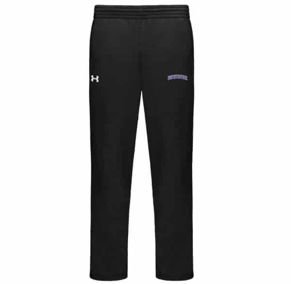 Northwestern University Wildcats Under Armour Fleece Pant with Printed Arched Northwestern Design