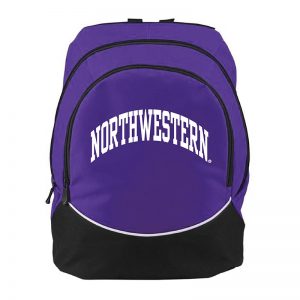 Northwestern University Wildcats Augusta Sportswear Purple Tri-Color Backpack AS1915