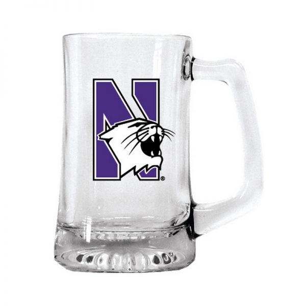 Northwestern University Wildcats 25 oz. Large Sport Mug With Multi Color N-Cat Design