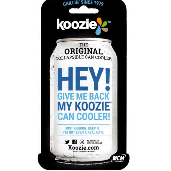 Northwestern University Wildcats Full Color Two Sided Print Collapsible Koozie Can Cooler with Northwestern University Over N-Cat Design - Image 2