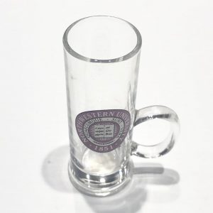 Northwestern University Wildcats 2.5 oz. Shooter Shot Glass with a Handle & Seal Design