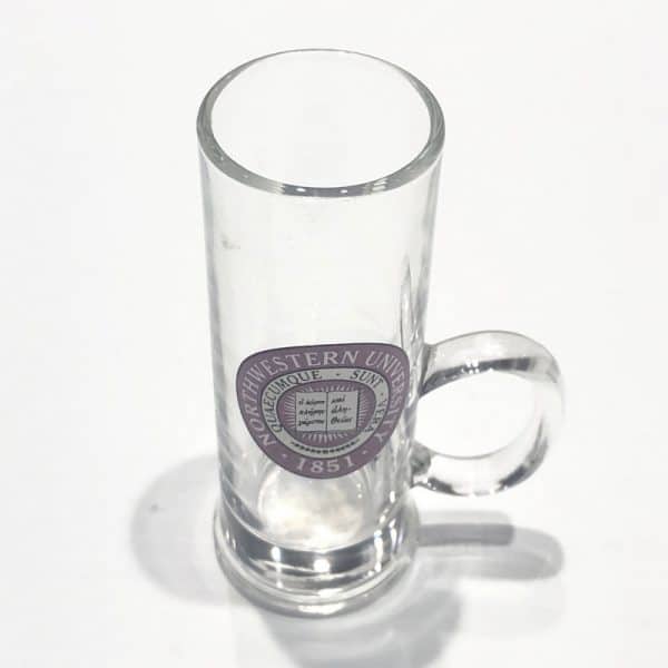 Northwestern University Wildcats 2.5 oz. Shooter Shot Glass with a Handle & Seal Design