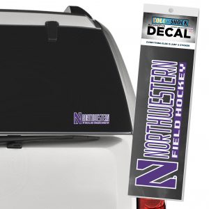 Northwestern University Wildcats Field Hockey Outside Application Decal