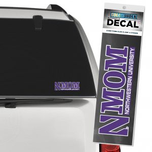 Northwestern University Wildcats Mom Design Outside Application Decal-3